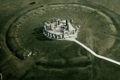 Stonehenge from the Air by Unbekannt Unbekannt